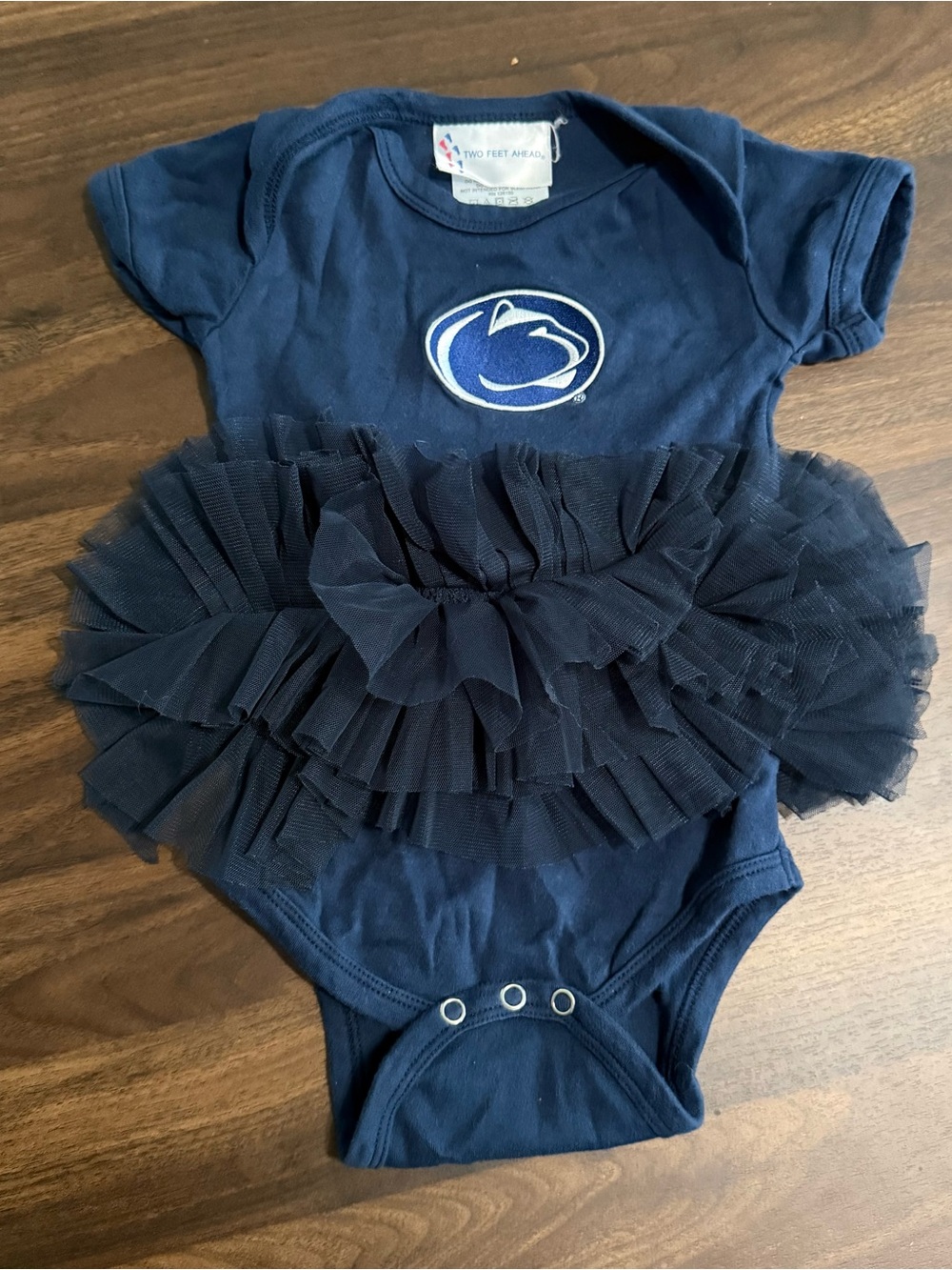 Baby girl Penn state tutu onesie
